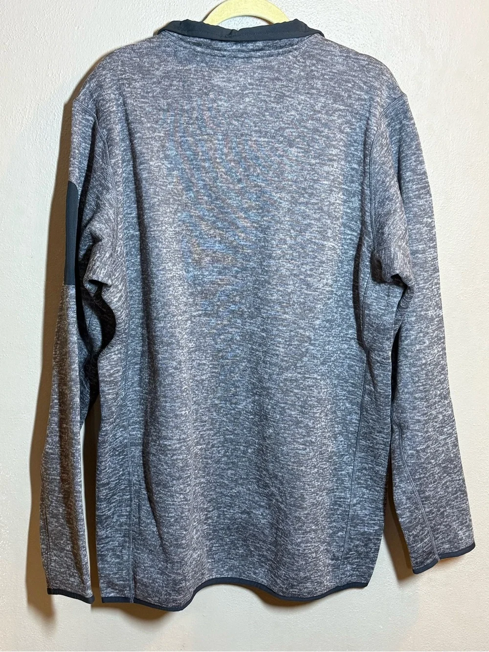 NWOT Mens Antigua Atlanta United FC 1/4-Zip Gray Pullover Sz XLT